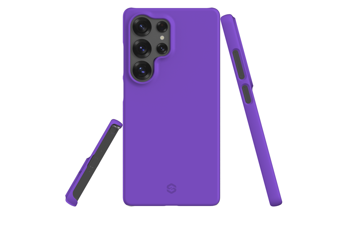 Vivid Violet Snap Case in Gloss - Samsung Galaxy S25 Series