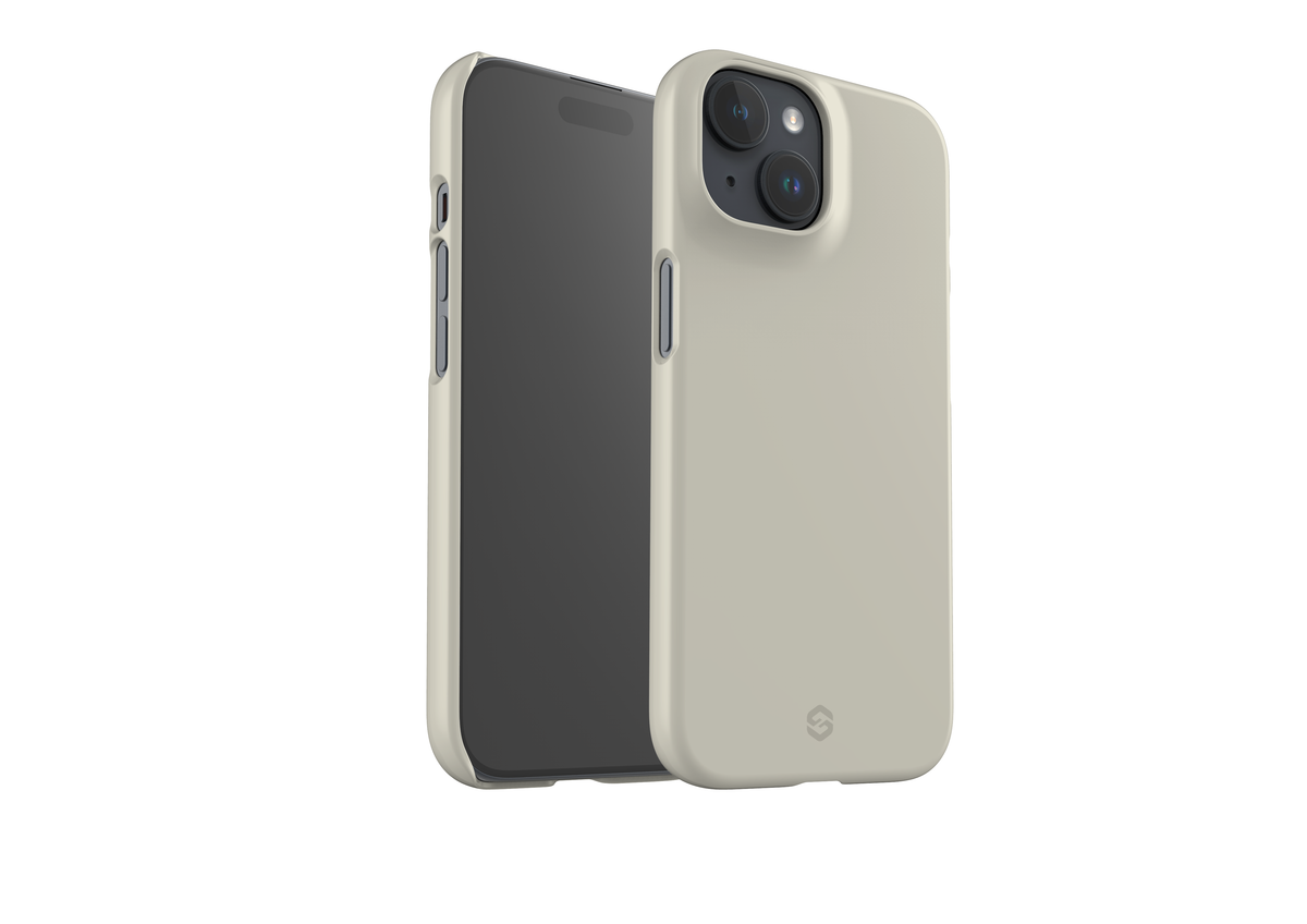 Frosty White Snap Case in Gloss - iPhone 15 Series