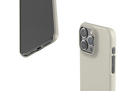 Frosty White Snap Case in Gloss - iPhone 15 Series