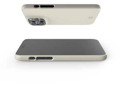 Frosty White Snap Case in Gloss - iPhone 15 Series