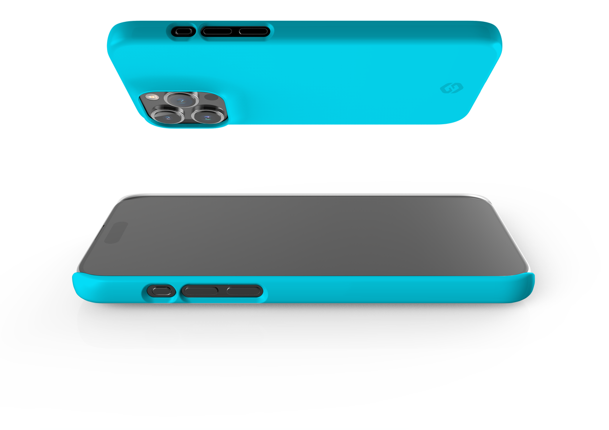 Blissful Blue Snap Case in Gloss - iPhone 15 Series