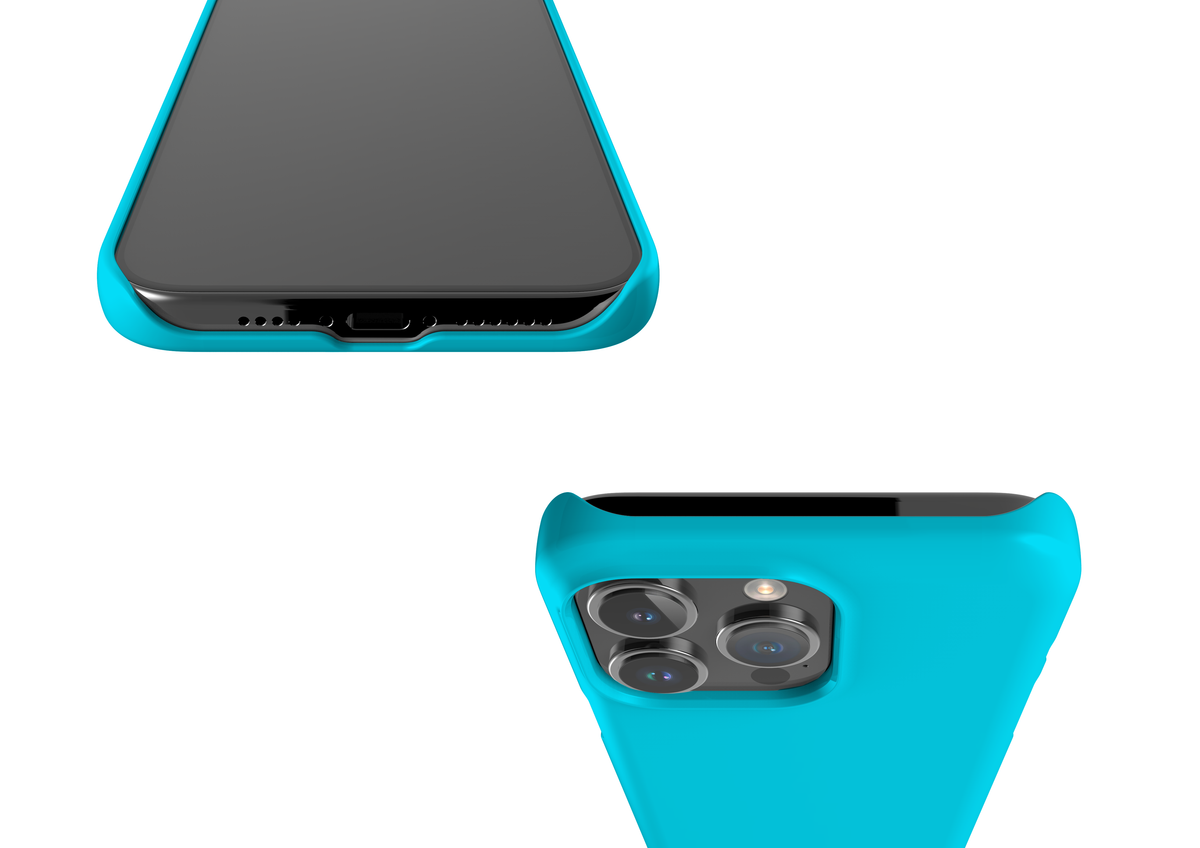 Blissful Blue Snap Case in Gloss - iPhone 15 Series