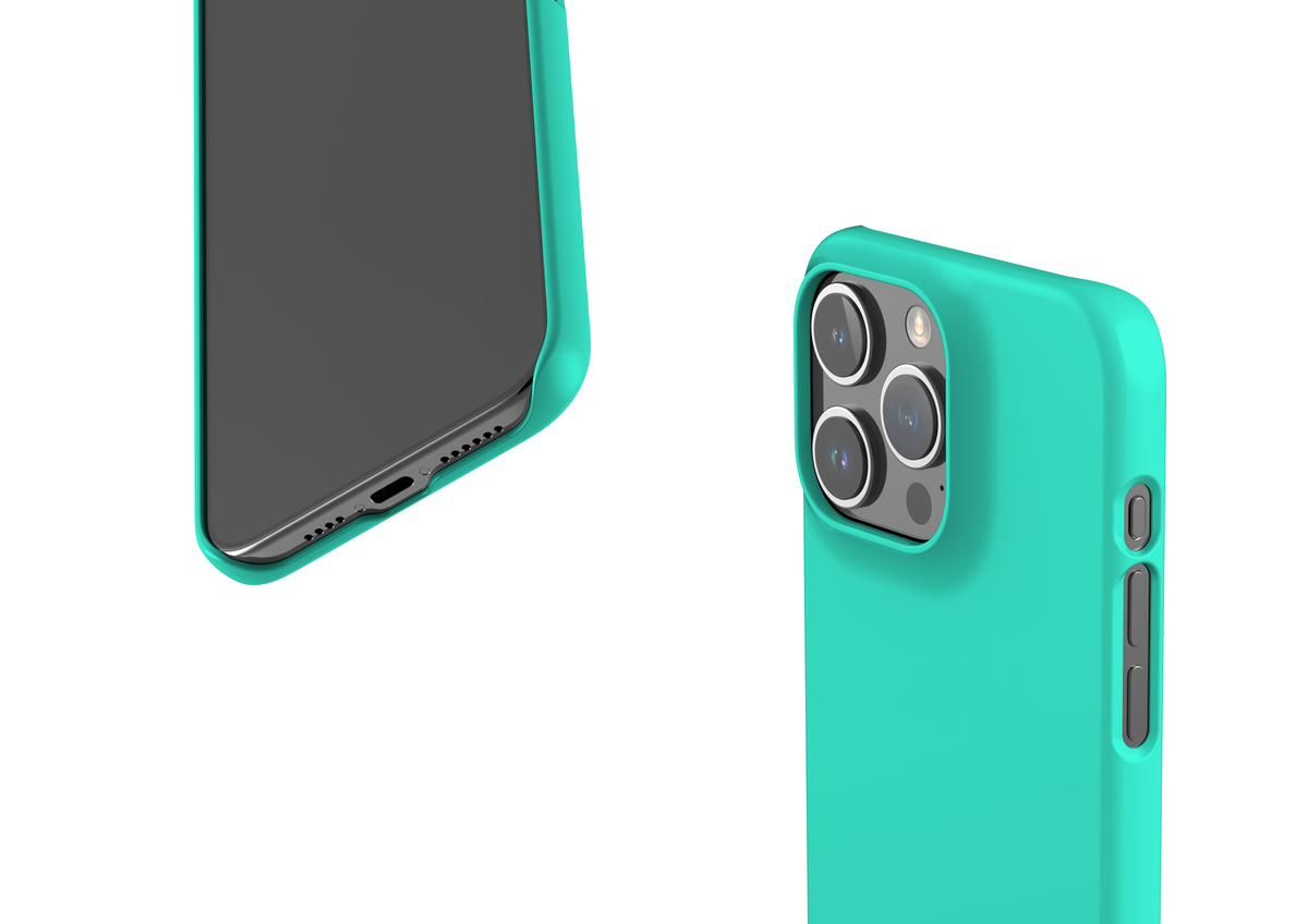 Blissful Blue Snap Case in Gloss - iPhone 15 Series