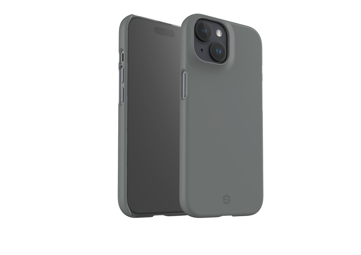 Stormy Grey Snap Case in Gloss - iPhone 15 Series