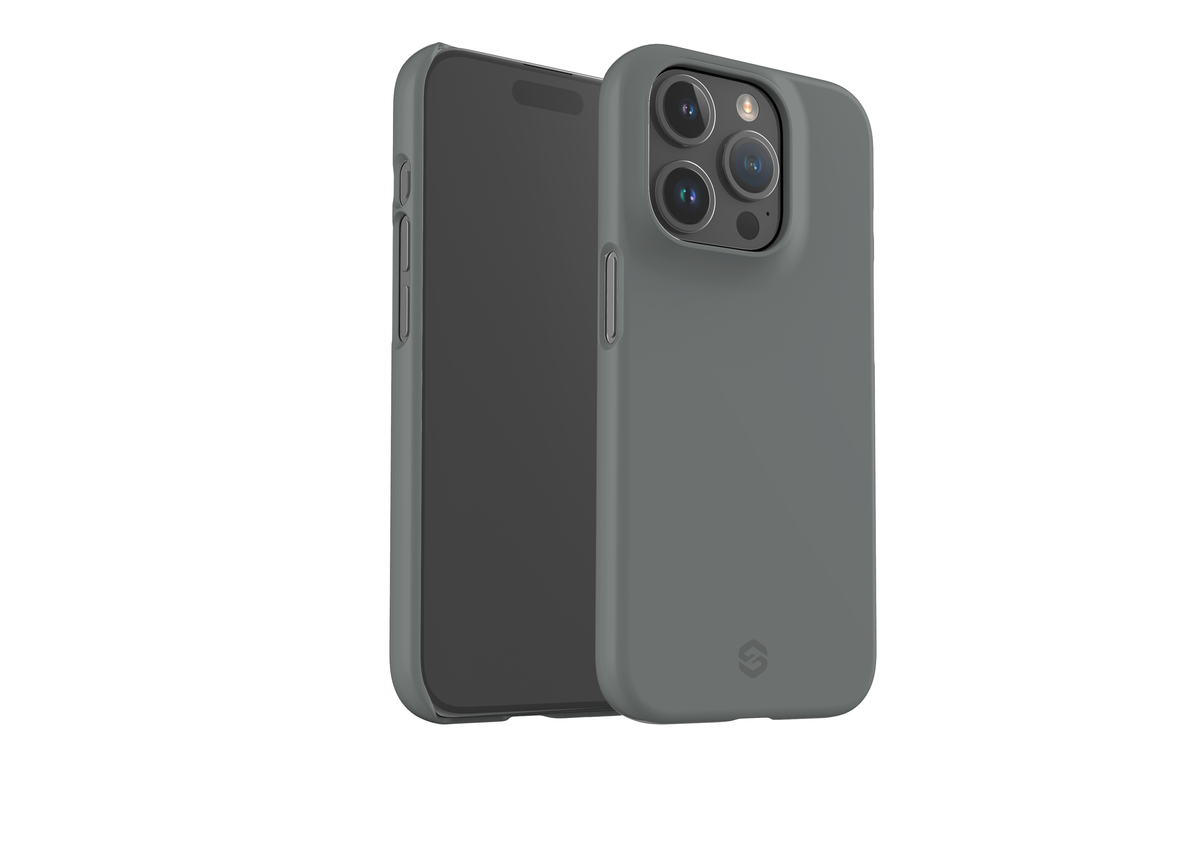 Stormy Grey Snap Case in Gloss - iPhone 15 Series