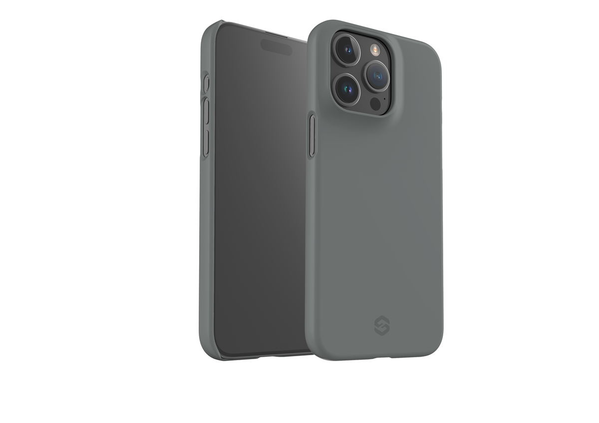 Stormy Grey Snap Case in Gloss - iPhone 15 Series