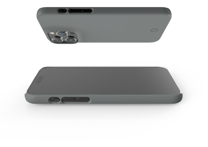 Stormy Grey Snap Case in Gloss - iPhone 15 Series