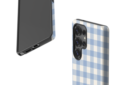 Azure Check Case - Samsung Galaxy S25 Series