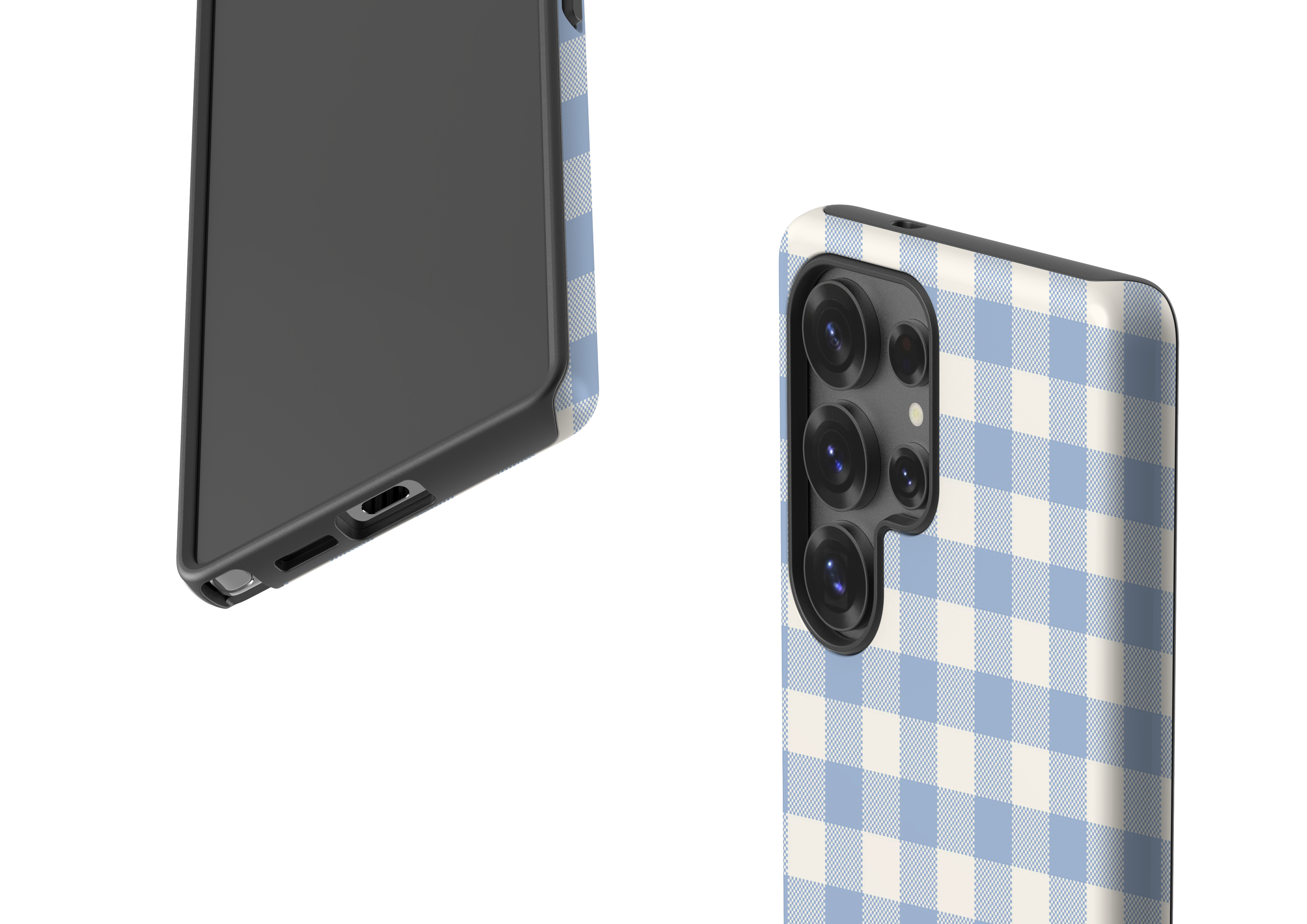 Azure Check Case - Samsung Galaxy S25 Series