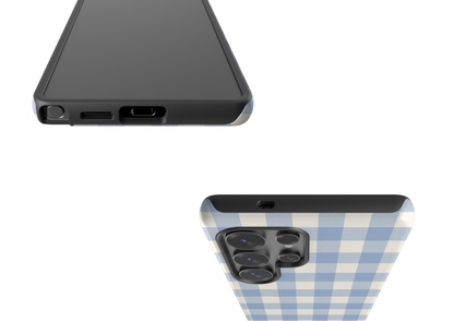 Azure Check Case - Samsung Galaxy S25 Series