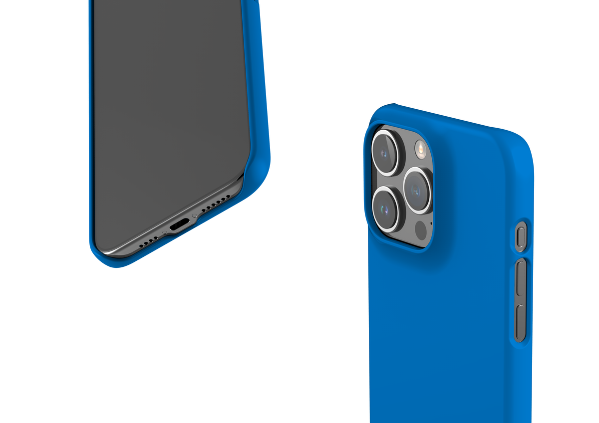 Blissful Blue Snap Case in Gloss - iPhone 15 Series