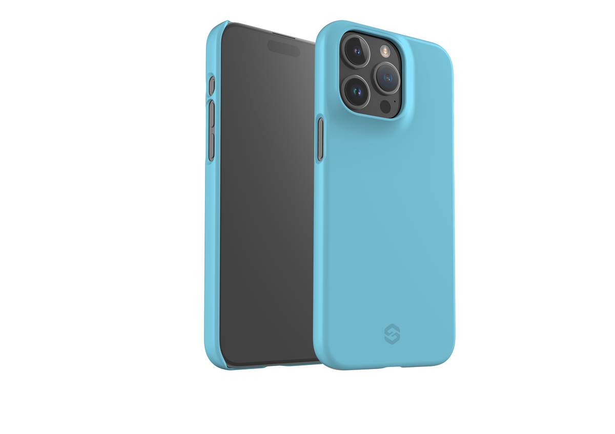 Blissful Blue Snap Case in Gloss - iPhone 15 Series