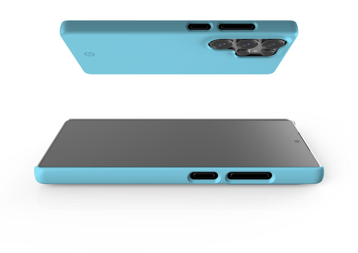 Blissful Blue Snap Case in Gloss - Samsung Galaxy S25 Series