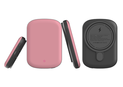Playful Pink MagSafe Power Bank