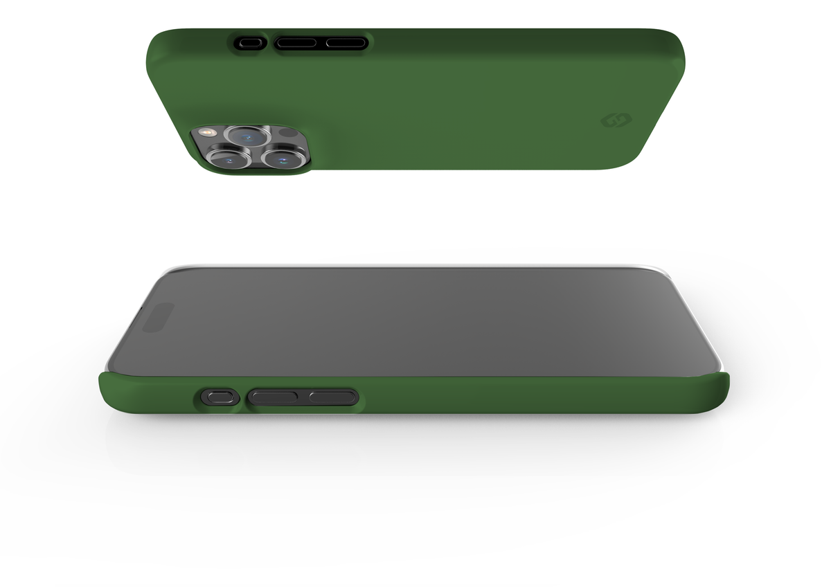 Go Green Snap Case in Gloss - iPhone 15 Series