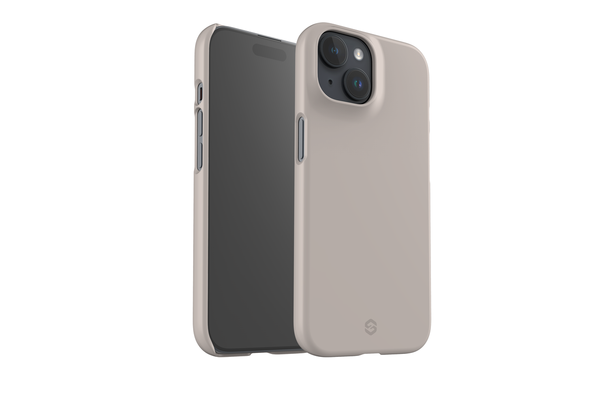 Basic Brown Snap Case in Gloss - iPhone 15 Series