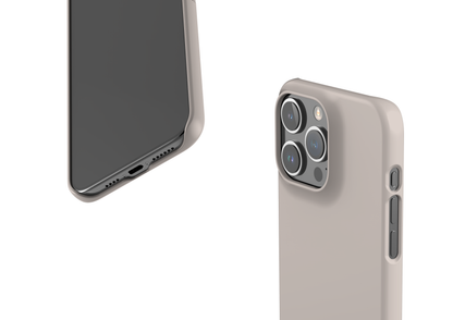Basic Brown Snap Case in Gloss - iPhone 15 Series