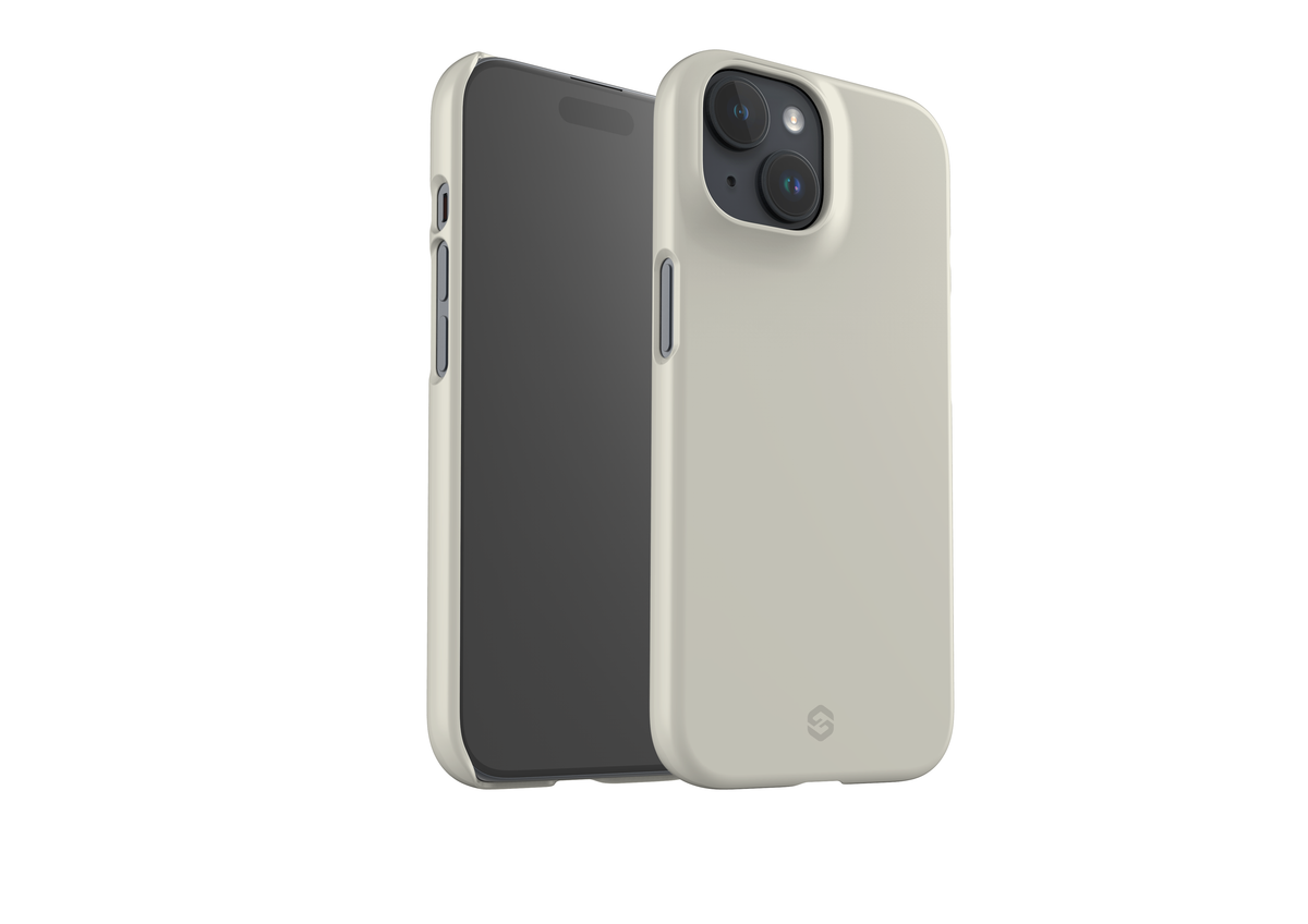 Frosty White Snap Case in Gloss - iPhone 15 Series