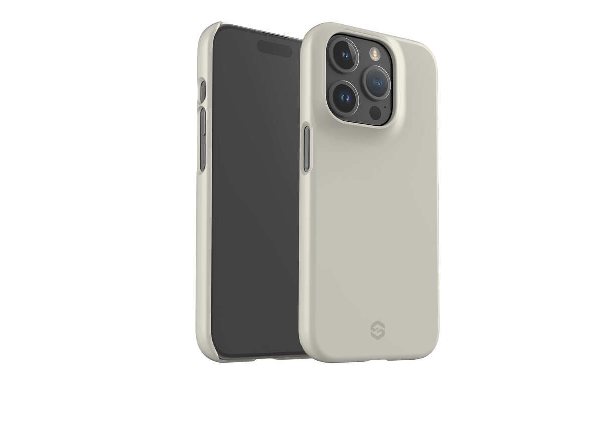 Frosty White Snap Case in Gloss - iPhone 15 Series