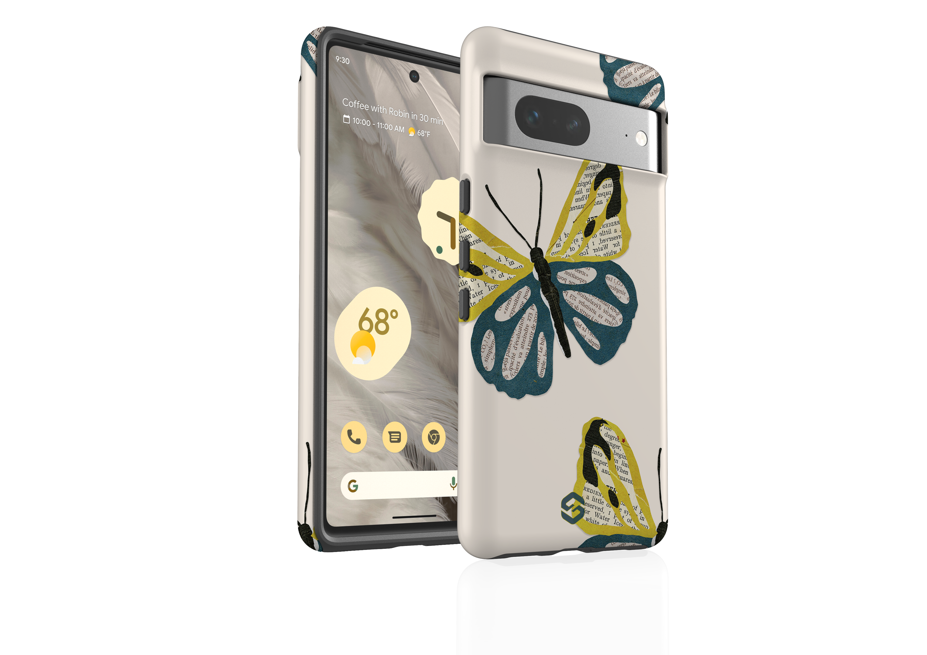 Bookish Butterflies Case - Google Pixel Series