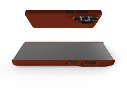 Basic Brown Snap Case in Gloss - Samsung Galaxy S26 Series