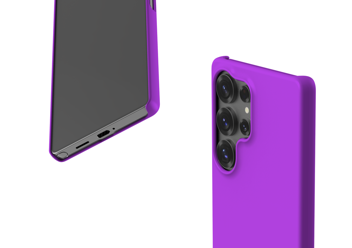 Vivid Violet Snap Case in Gloss - Samsung Galaxy S25 Series