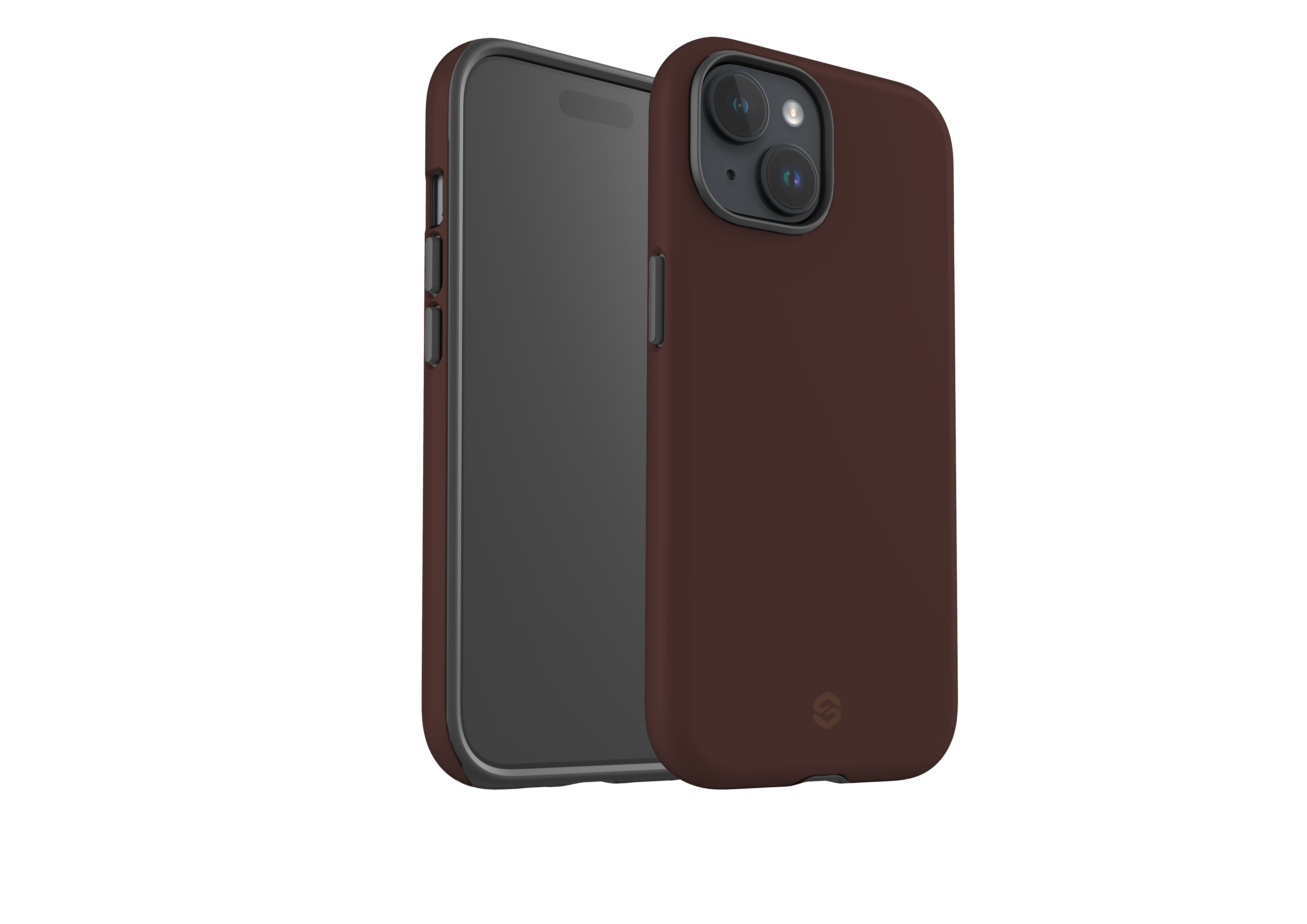 Basic Brown Case - iPhone 15 Series