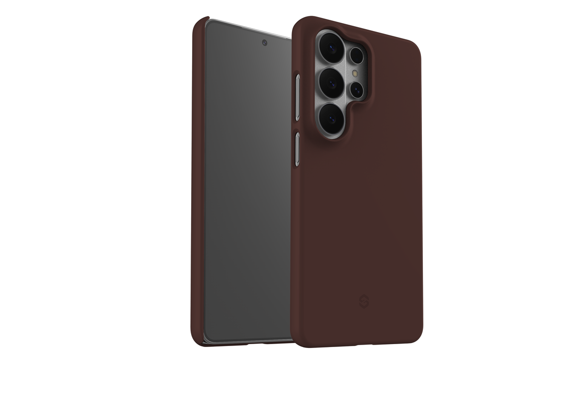 Basic Brown Snap Case in Gloss - Samsung Galaxy S26 Series