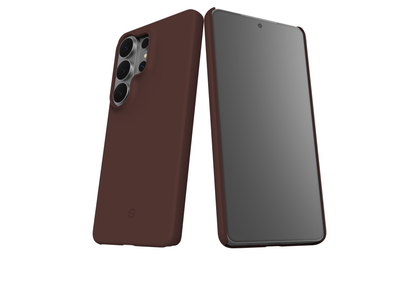 Basic Brown Snap Case in Gloss - Samsung Galaxy S26 Series