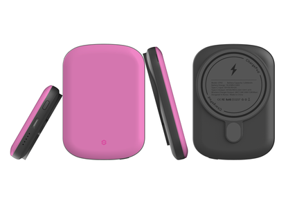 Playful Pink MagSafe Power Bank