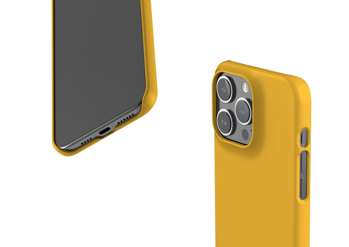 Mellow Yellow Snap Case in Gloss - iPhone 15 Series