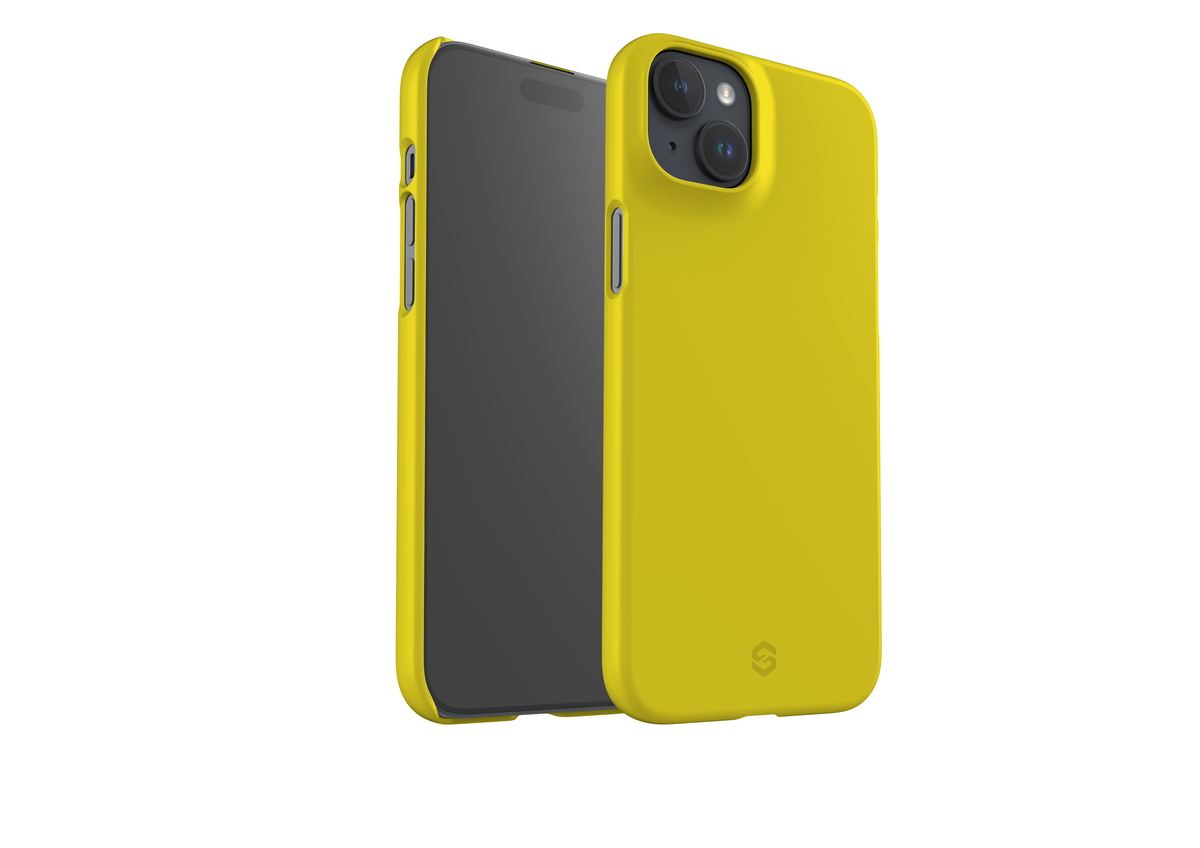 Mellow Yellow Snap Case in Gloss - iPhone 15 Series