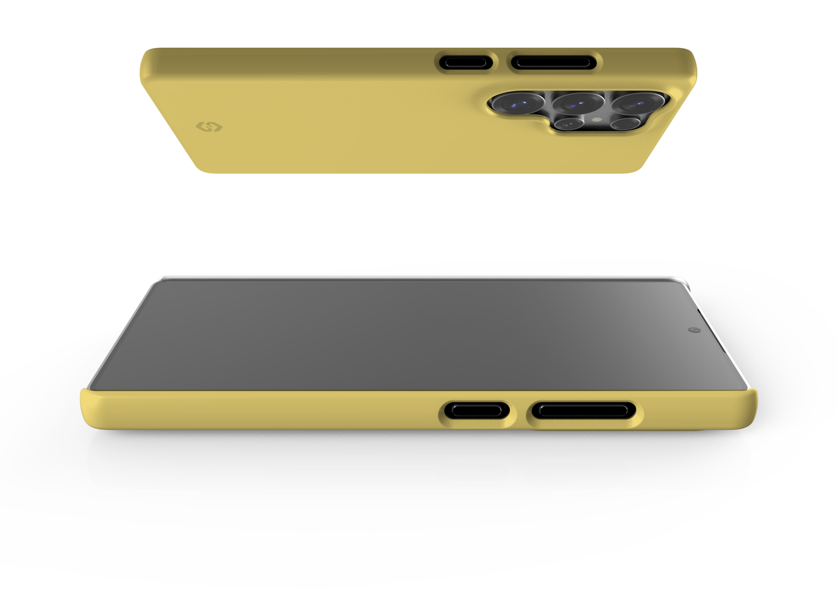 Mellow Yellow Snap Case in Gloss - Samsung Galaxy S25 Series