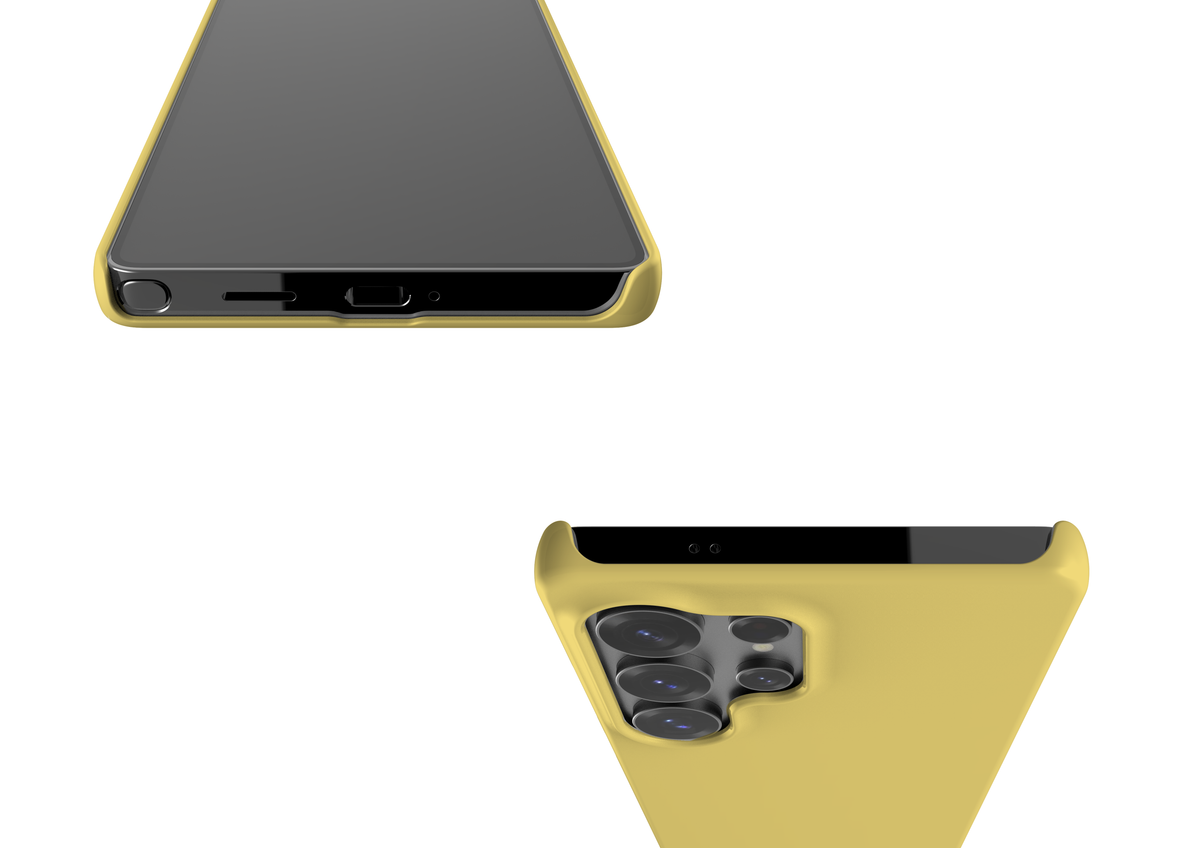 Mellow Yellow Snap Case in Gloss - Samsung Galaxy S25 Series
