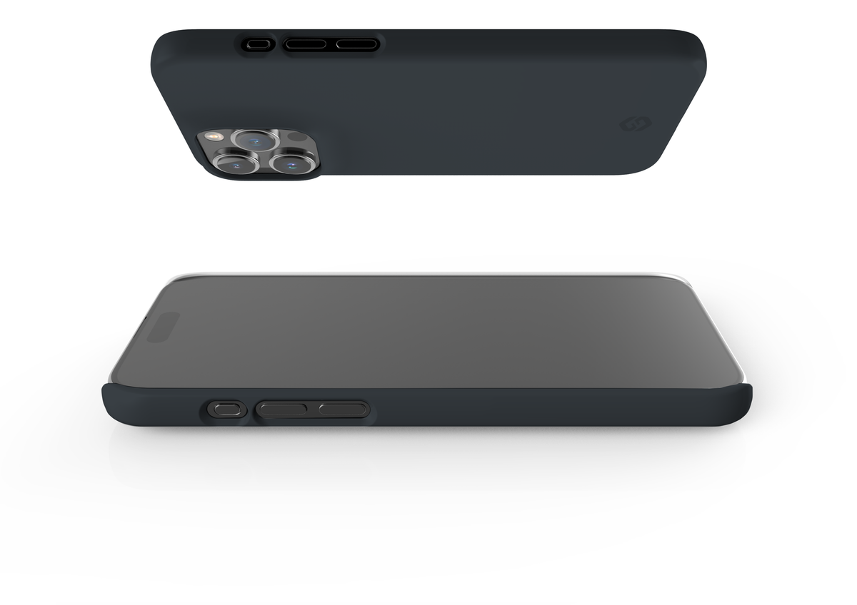 Stormy Grey Snap Case in Gloss - iPhone 15 Series