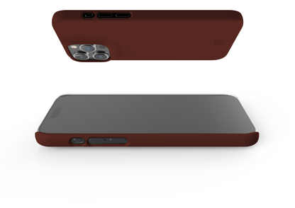 Basic Brown Snap Case in Gloss - iPhone 15 Series