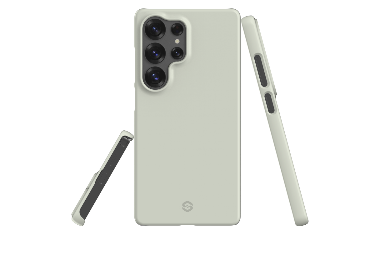 Frosty White Snap Case in Gloss - Samsung Galaxy S25 Series