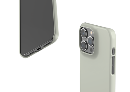 Frosty White Snap Case in Gloss - iPhone 15 Series