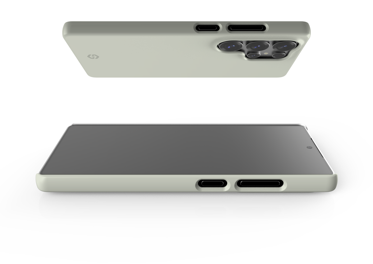 Frosty White Snap Case in Gloss - Samsung Galaxy S25 Series