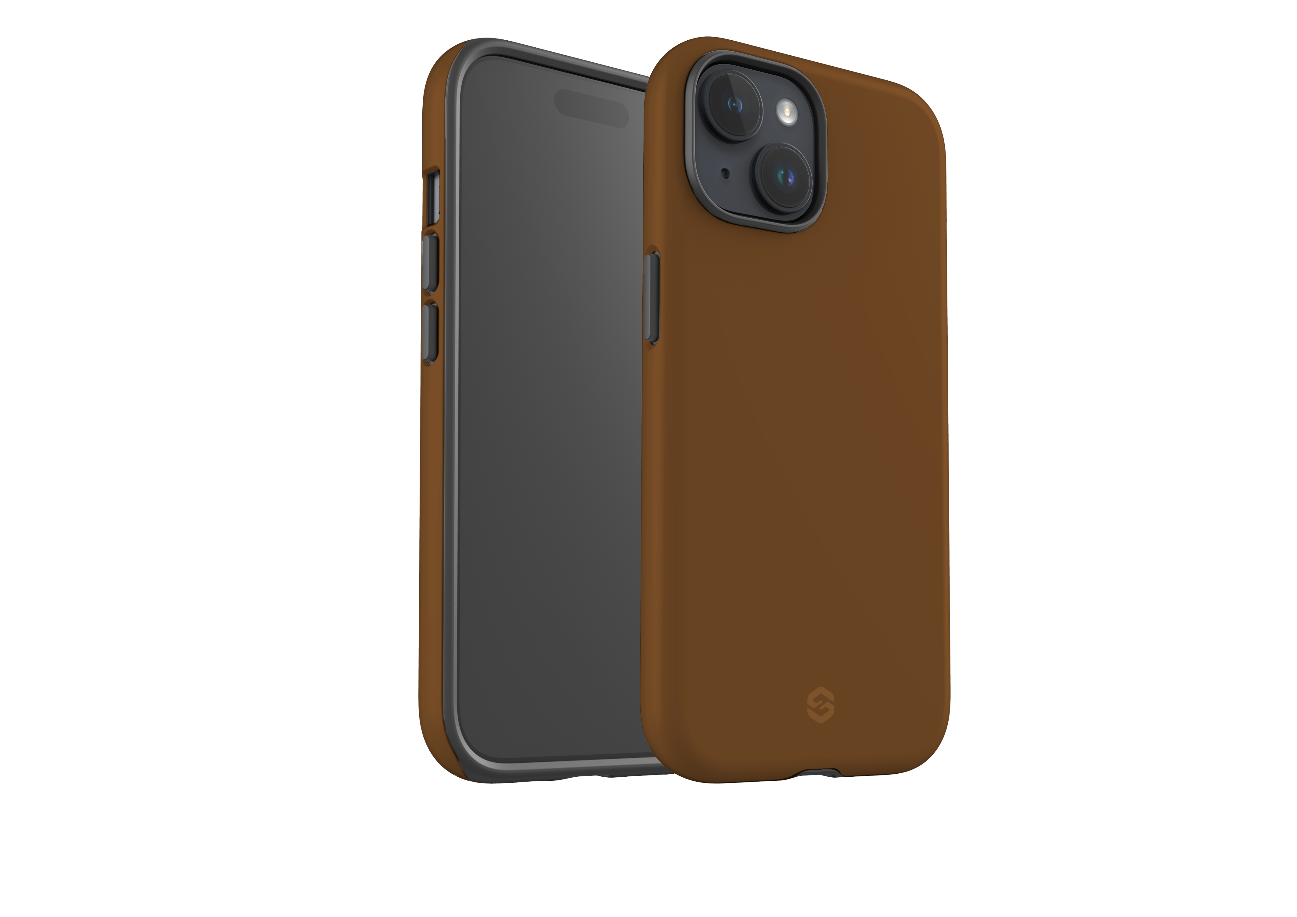 Basic Brown Case - iPhone 15 Series