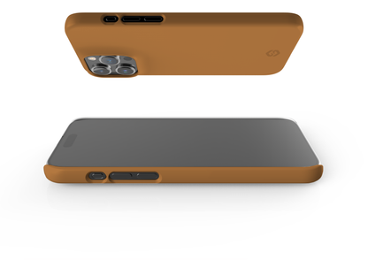 Basic Brown Snap Case in Gloss - iPhone 15 Series