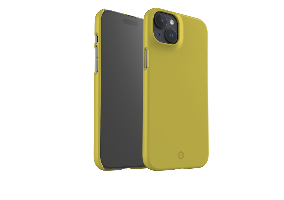 Mellow Yellow Snap Case in Gloss - iPhone 15 Series