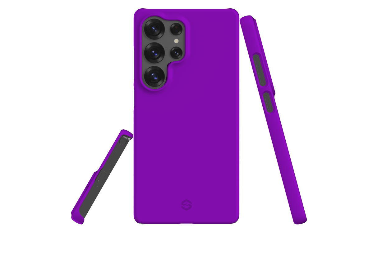 Vivid Violet Snap Case in Gloss - Samsung Galaxy S25 Series