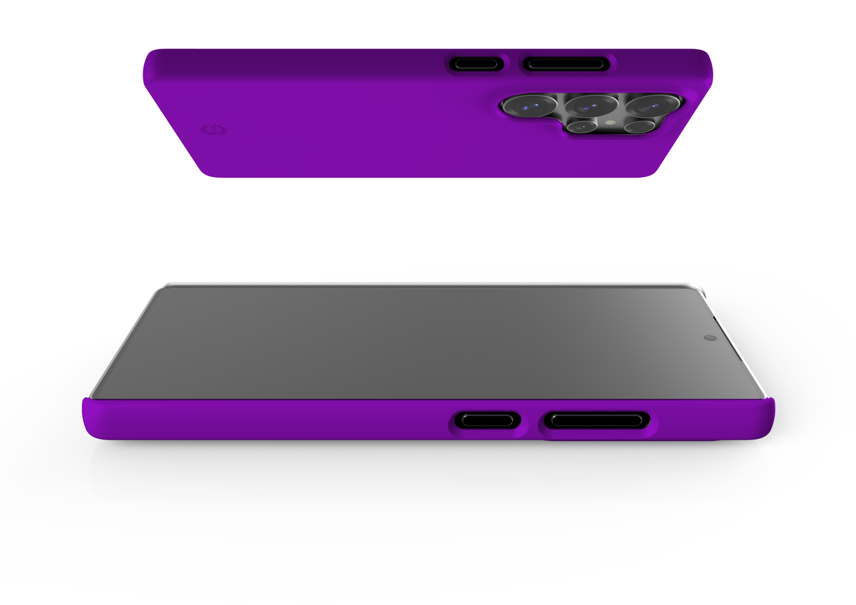 Vivid Violet Snap Case in Gloss - Samsung Galaxy S25 Series