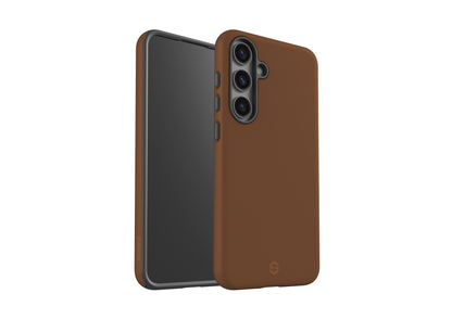 Basic Brown Case - Samsung Galaxy S24 Series