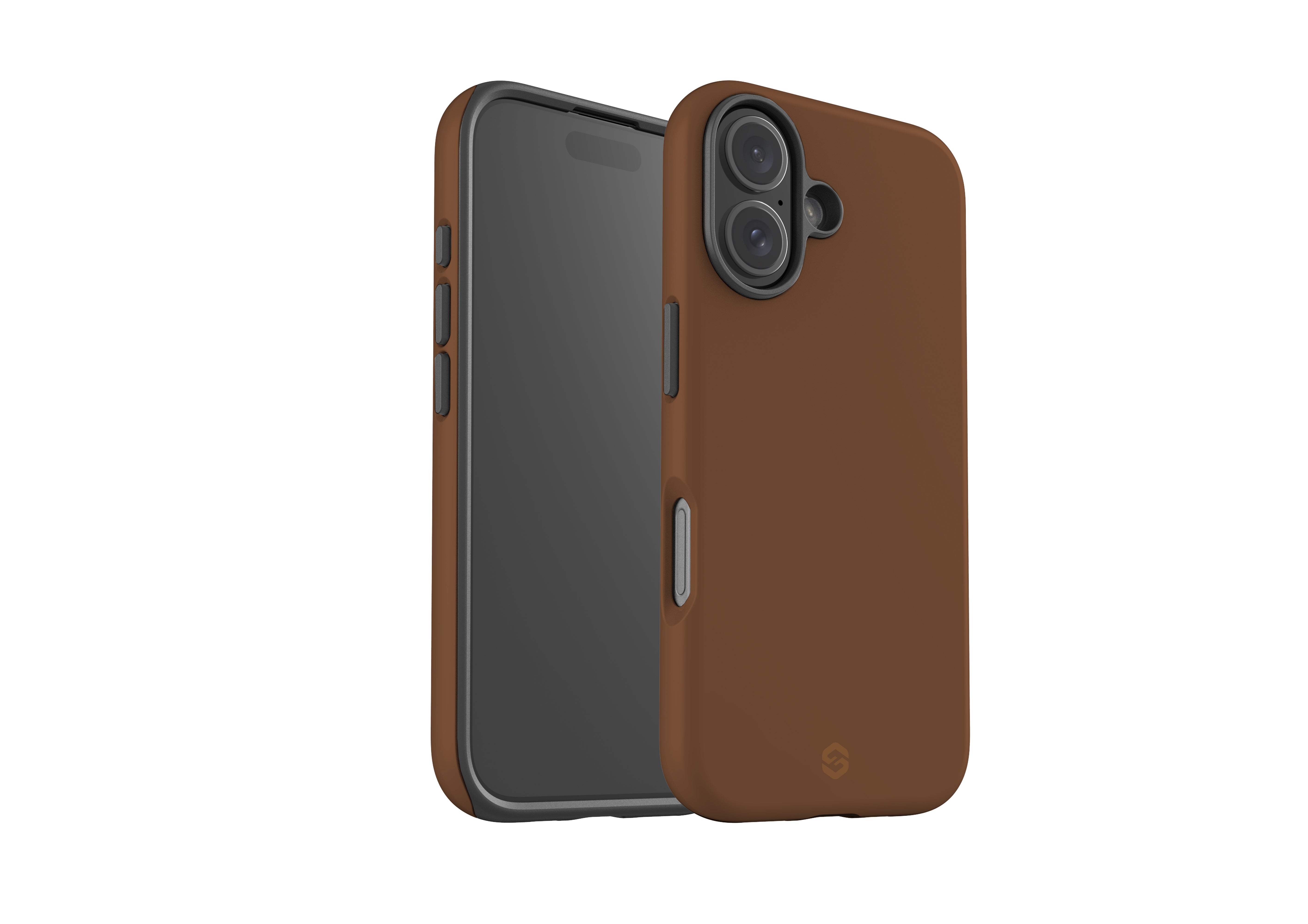 Basic Brown Case - iPhone 16 Series