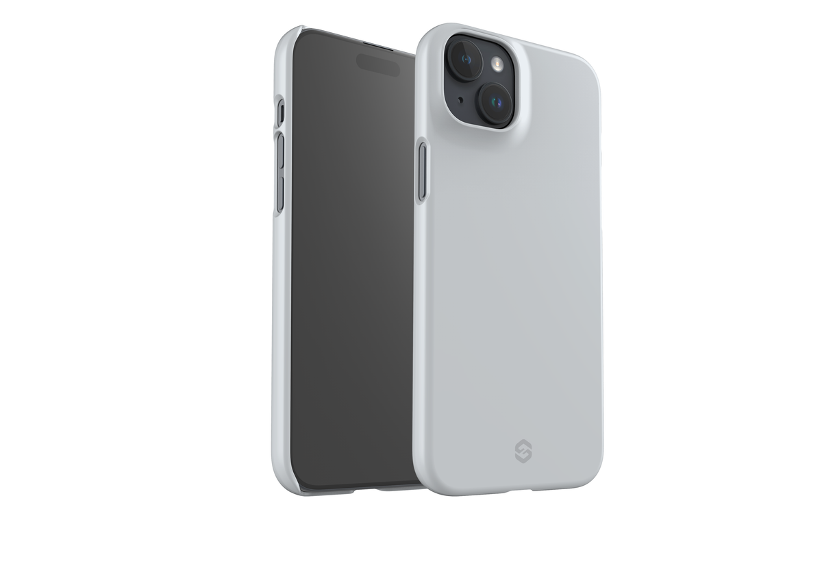Frosty White Snap Case in Gloss - iPhone 15 Series