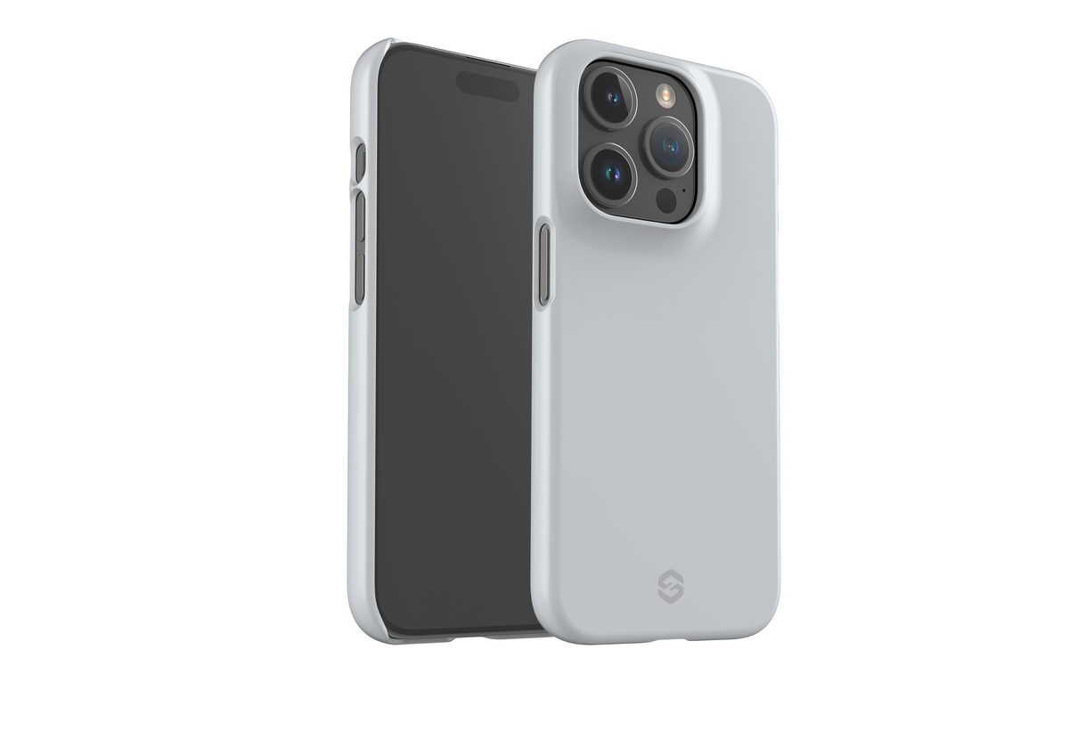 Frosty White Snap Case in Gloss - iPhone 15 Series