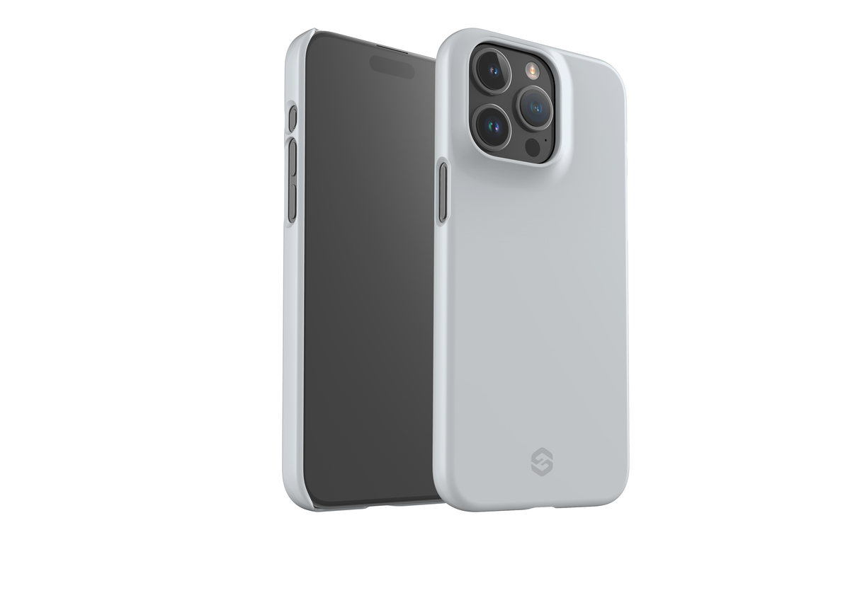 Frosty White Snap Case in Gloss - iPhone 15 Series
