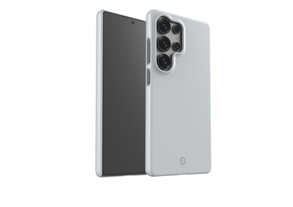 Frosty White Snap Case in Gloss - Samsung Galaxy S25 Series